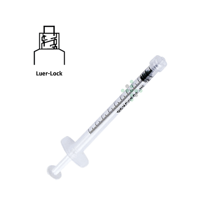 Strzykawka tuberkulinowa 1 ml LL-bez igły, 100 szt.