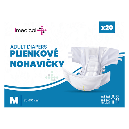 Majtki pieluchowe 20 sztuk - rozmiar M