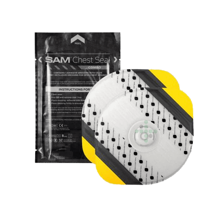 SAM Chest Seal – hrudna chlopna s ventilom 2 ks 1