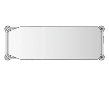 Transportne lozko SPARK 2 segmentovy