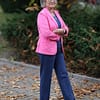 nohavice Milena tmavomodré