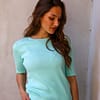 Tričko Klaudia aqua