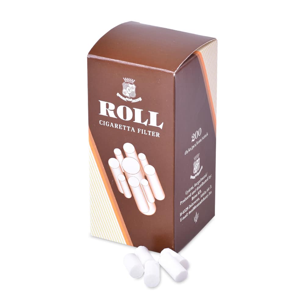Filtre ROLL  8 mm 200 ks NOVÝ OBAL!