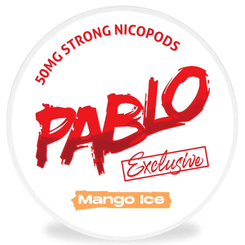 PABLO Exclusive - Nikotínové vrecúška 20mg/g- 20 vrecúšok 1 balenie-Mango Ice