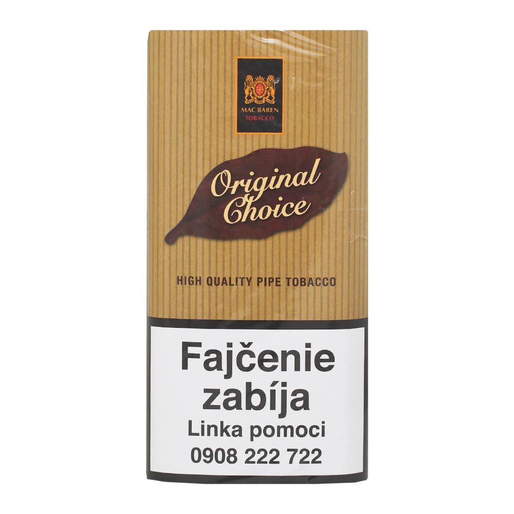 MAC BAREN - FAJKOVÝ TABAK MAC BAREN ORIGINAL CHOICE 40G