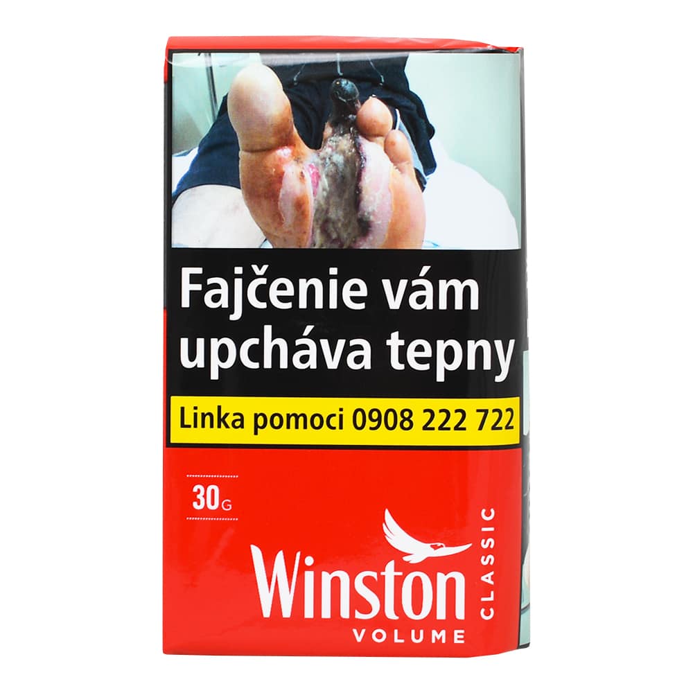 WINSTON CLASSIC - CIGARETOVÝ TABAK WINSTON CLASSIC 30G 1 WINSTON CLASSIC - CIGARETOVÝ TABAK WINSTON CLASSIC 30G