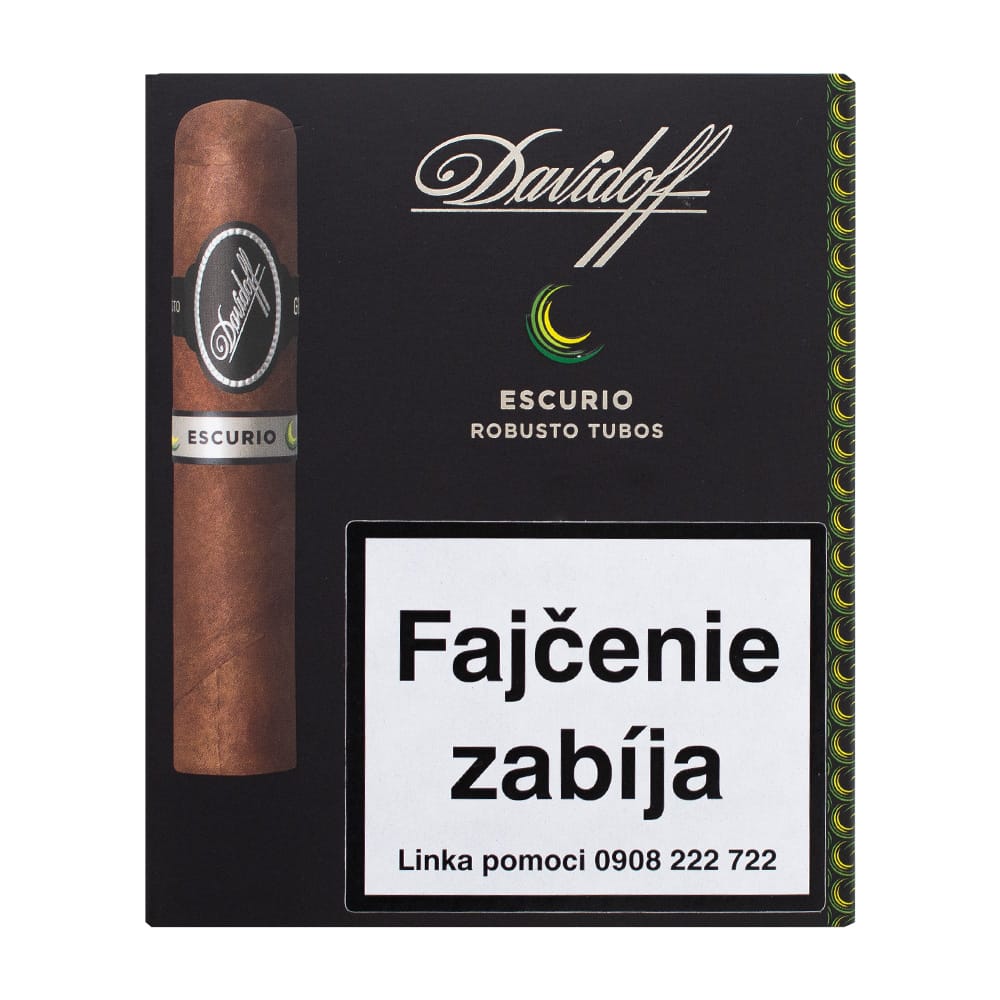 CIGARY DAVIDOFF ESCURIO ROBUSTO TUBOS 1bal/4KS 12,6G 1 CIGARY DAVIDOFF ESCURIO ROBUSTO TUBOS 1bal/4KS 12,6G