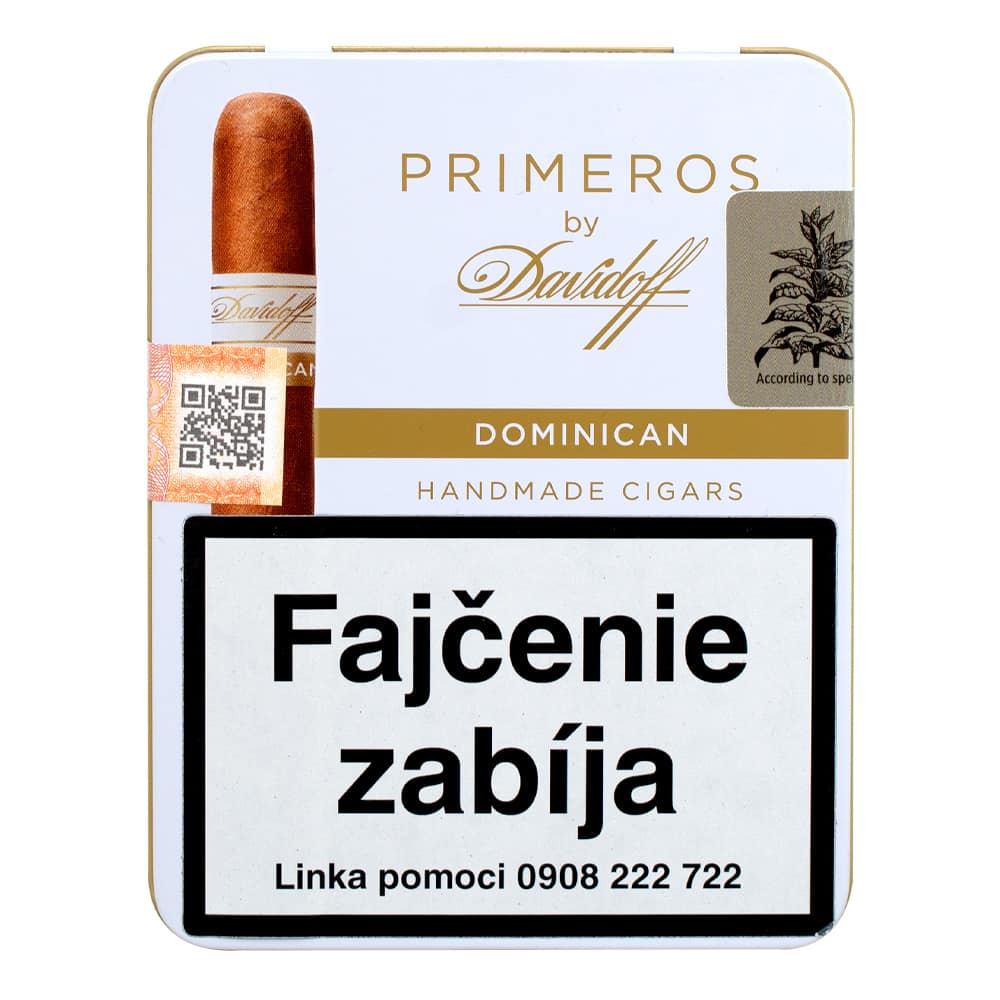 CIGARY DAVIDOFF DOMINICANA PRIMEROS 1bal/6ks 4,2g 1 CIGARY DAVIDOFF DOMINICANA PRIMEROS 1bal/6ks 4,2g