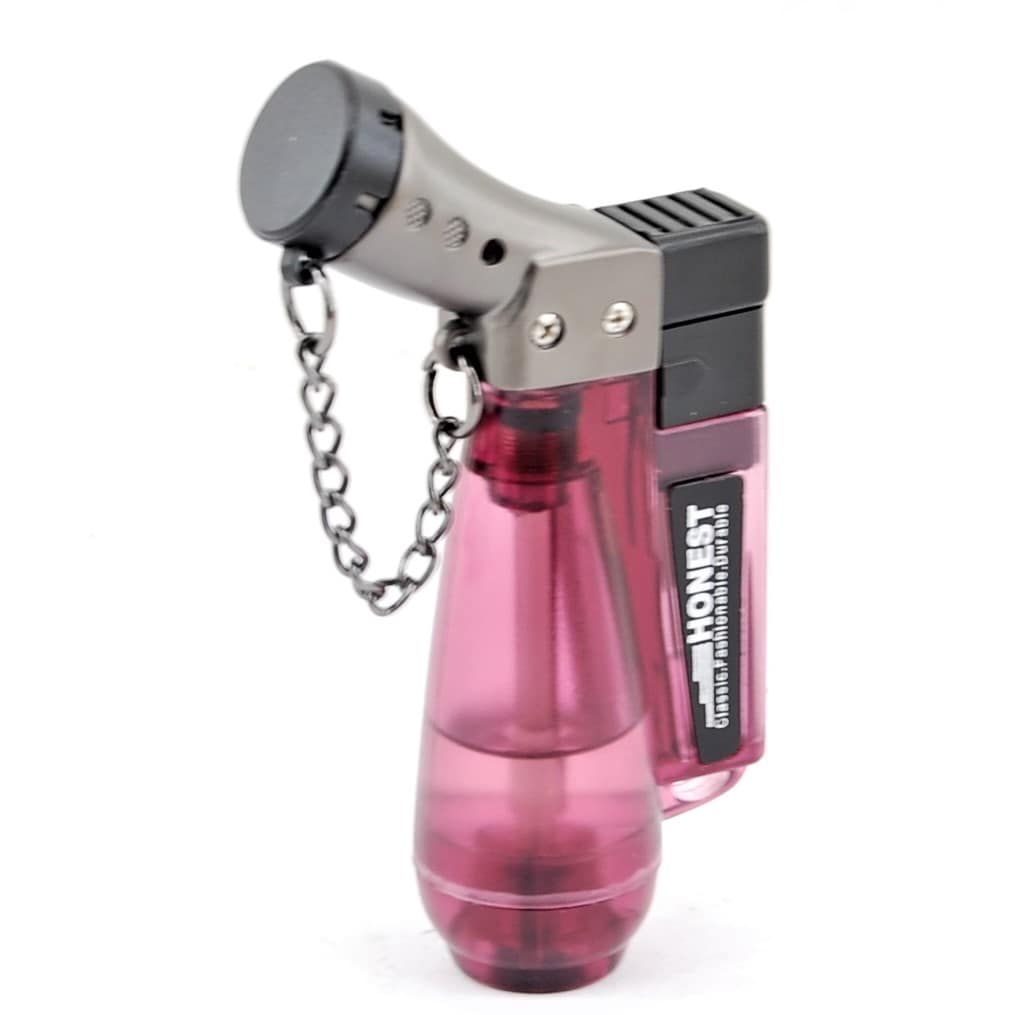HONEST Zapaľovač BCZ185-1-02- Tryskový/Fialový