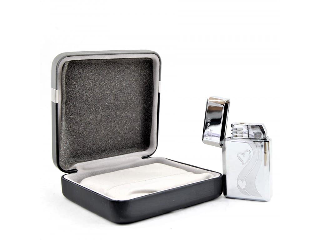 PROMISE Zapaľovač BN201-FC19- Srdce strieborný