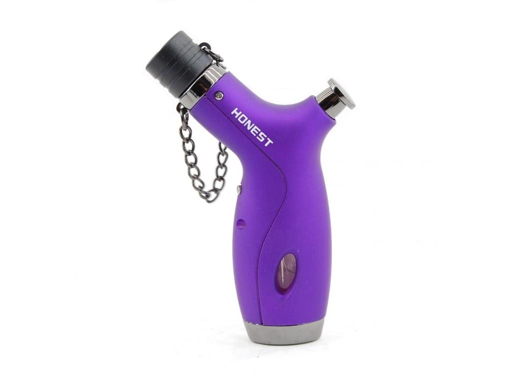 Zapaľovač HONEST BCH519-03- Tryskový/ Fialový 1 Zapaľovač HONEST BCH519-03- Tryskový/ Fialový
