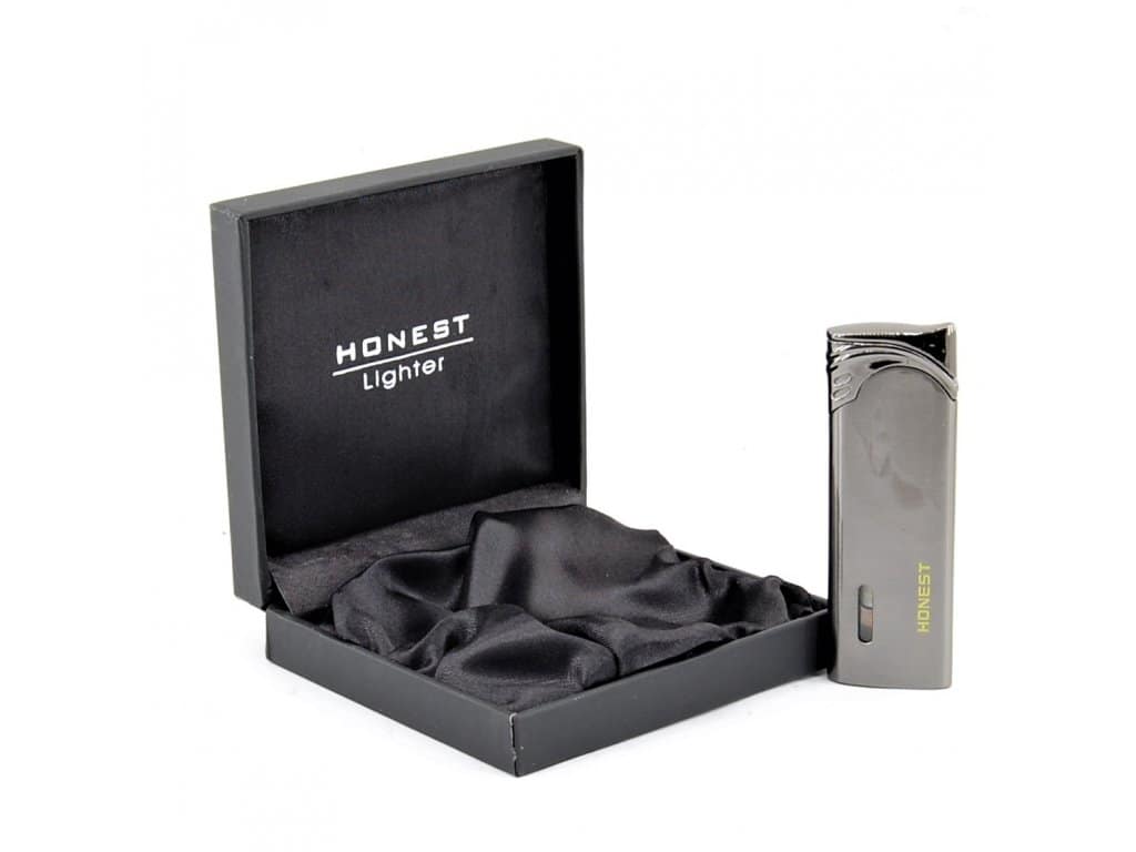HONEST Zapaľovač- BCZ372-2-01- Špirálový/Šedý