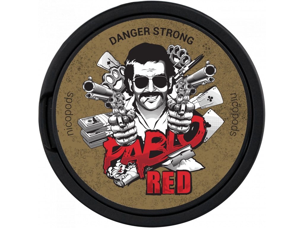 PABLO - Nikotínové vrecúška- Pablo 30mg/g- 20 vrecúšok 1 balenie - RED