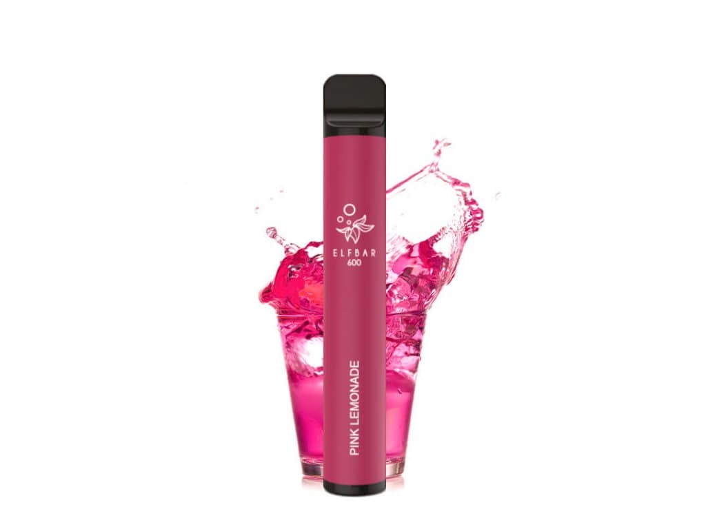 ELF BAR 600  Pink Lemonade  20 mg- Ovocná limonáda 1 ks