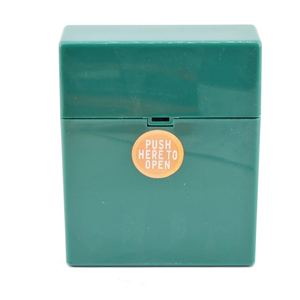 Krabička na cigarety Akryl 25 ks- Zelená