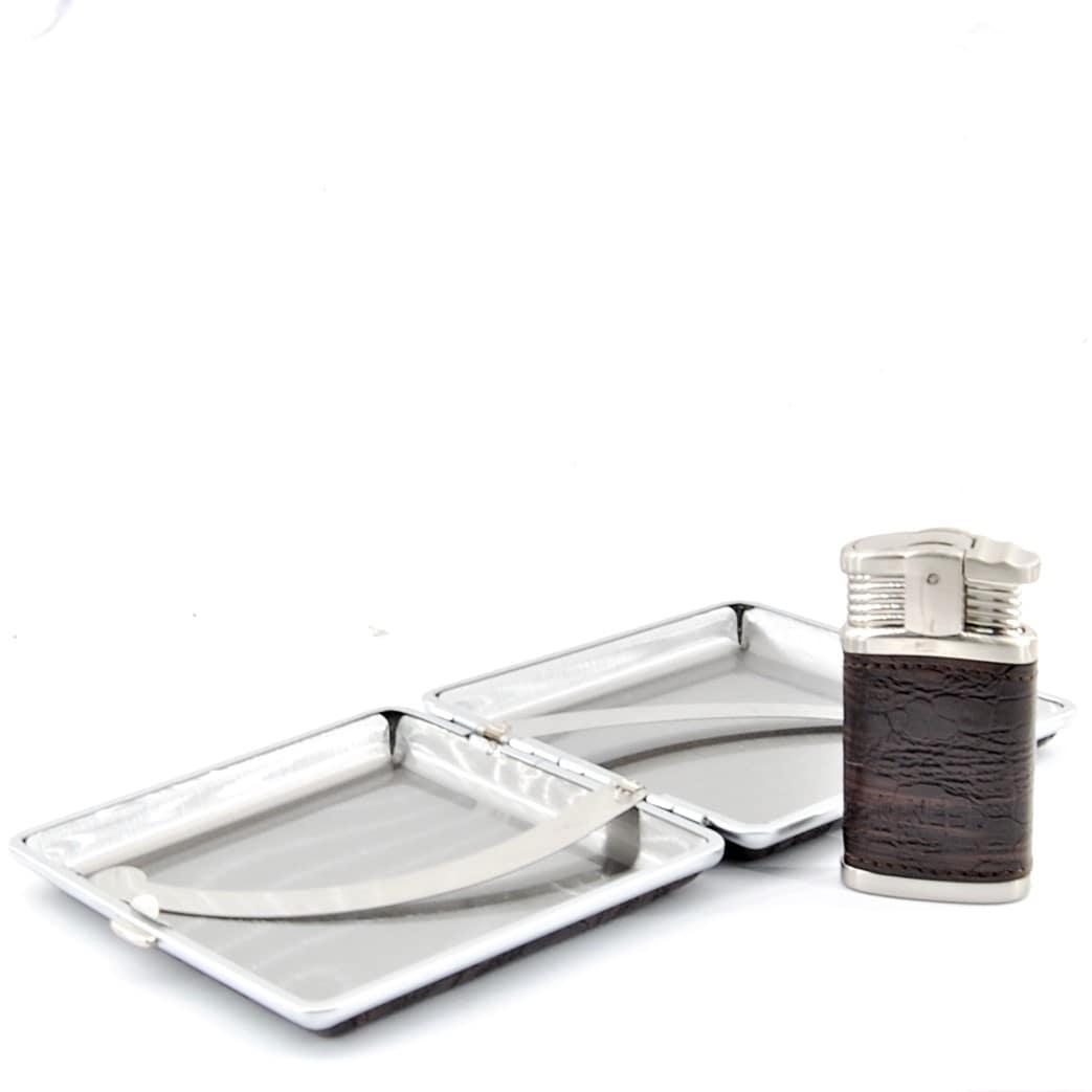 Tabatierka, zapaľovač- Darčeková sada HONEST- MTC-413-8