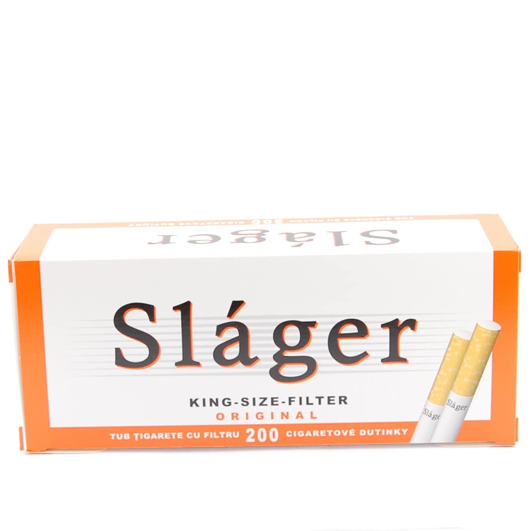 Cigaretové dutinky ŠLÁGER King- Size- Filter Original 200 ks