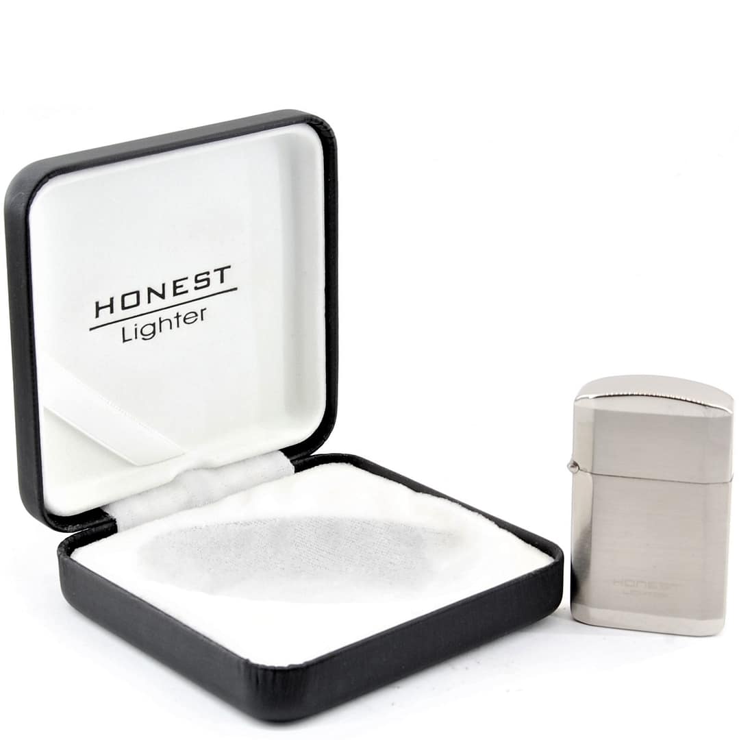 Zapaľovač HONEST- BCZ274-2-01- Špirálový/ Strieborný