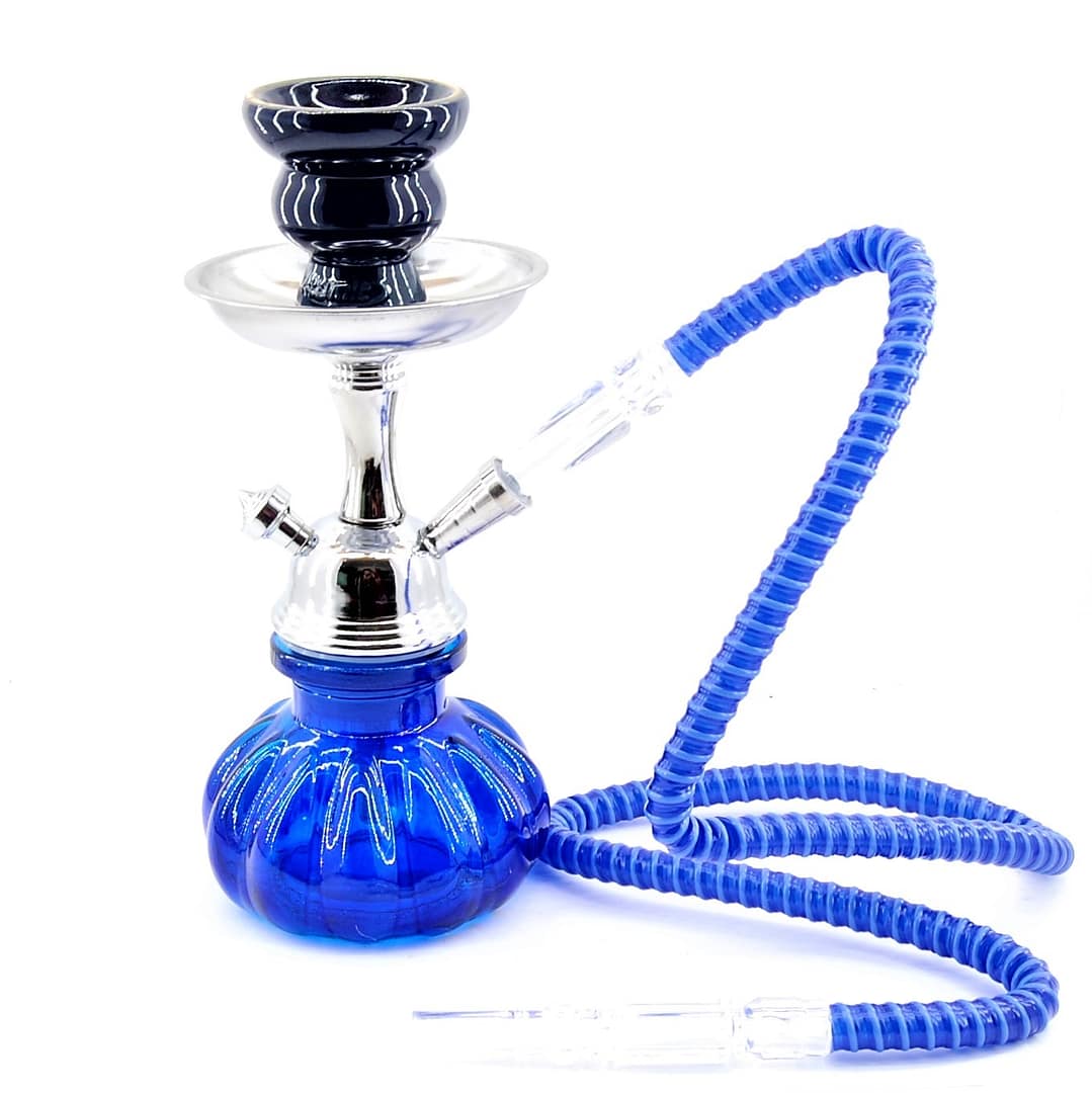 HOOKAH  Sisha vodná fajka 24  cm- 30663- Modrá