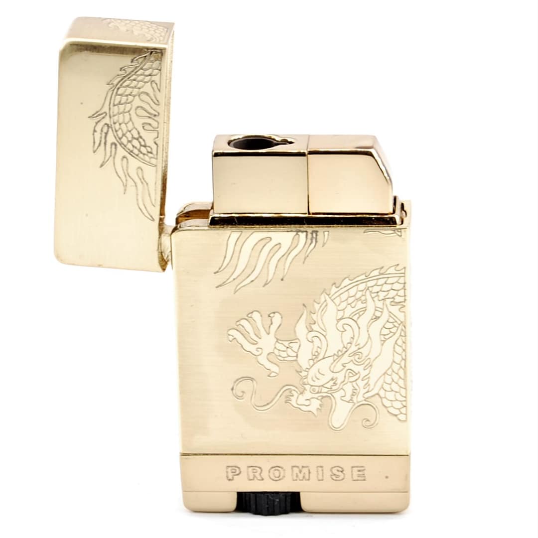 PROMISE Zapaľovač Z14- Tryskový / Zlatý