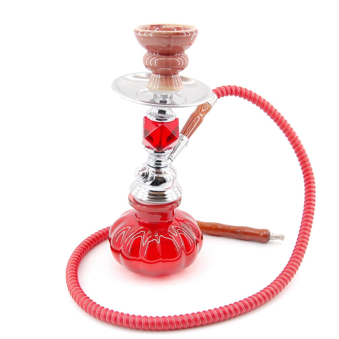 HONEST Vodná fajka- V-5- červená