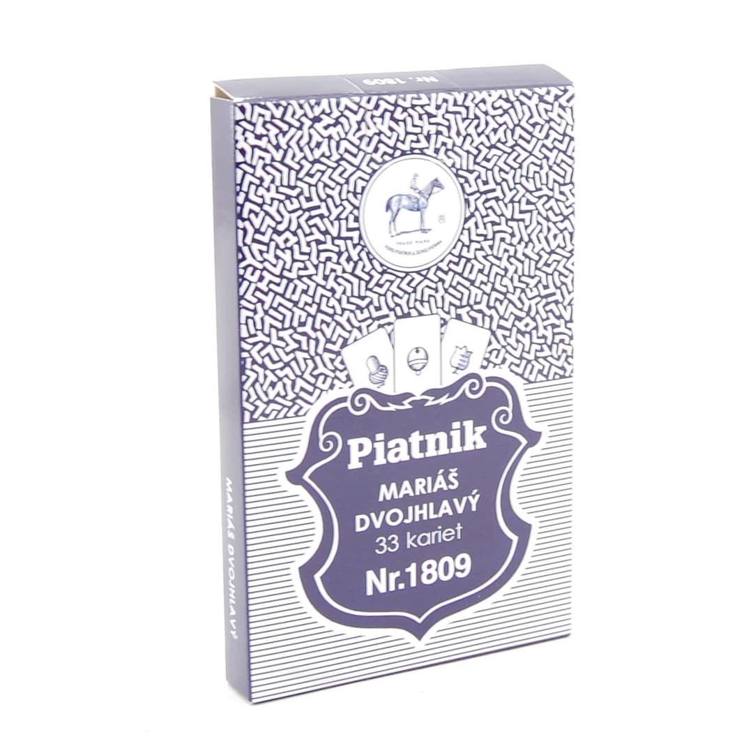 Sedmové hracie karty- Mariáš dvojhlavý