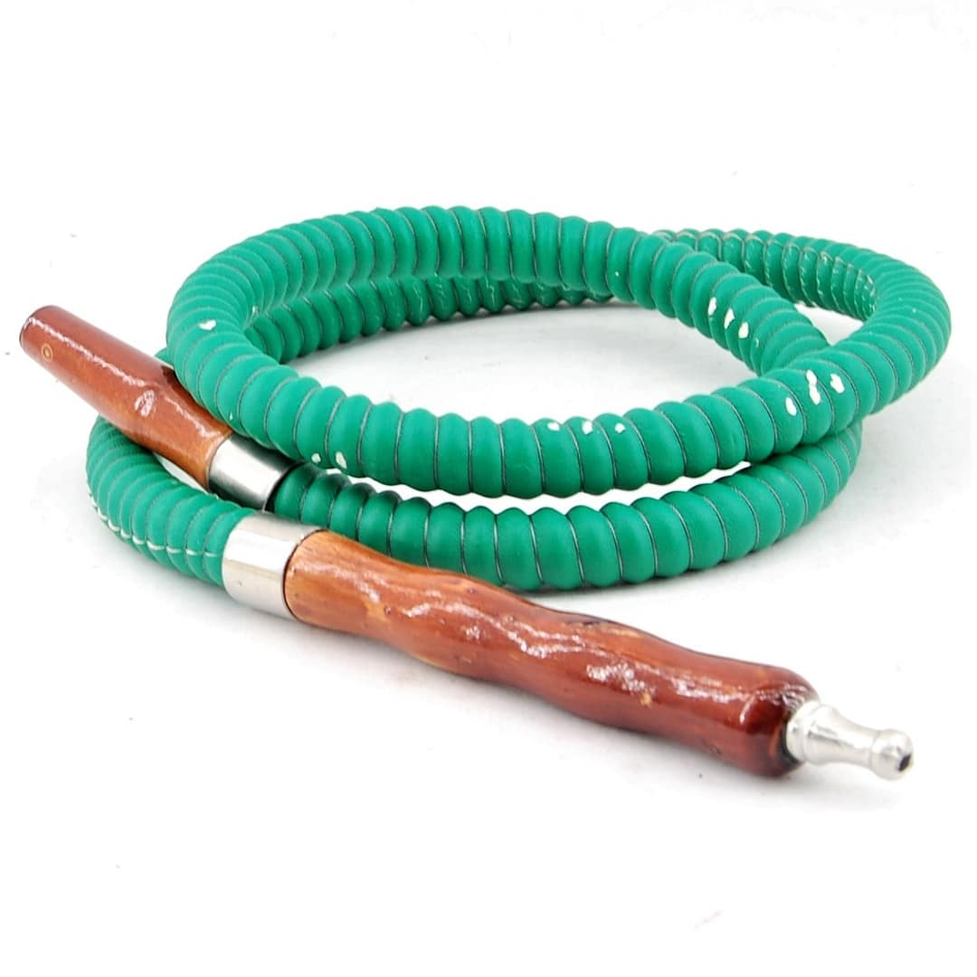 Hadica na vodnú fajku 100cm- H2-zelená