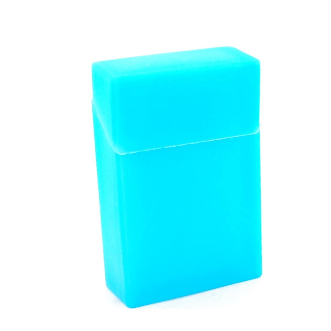 Puzdro na cigarety silikónové- Modré