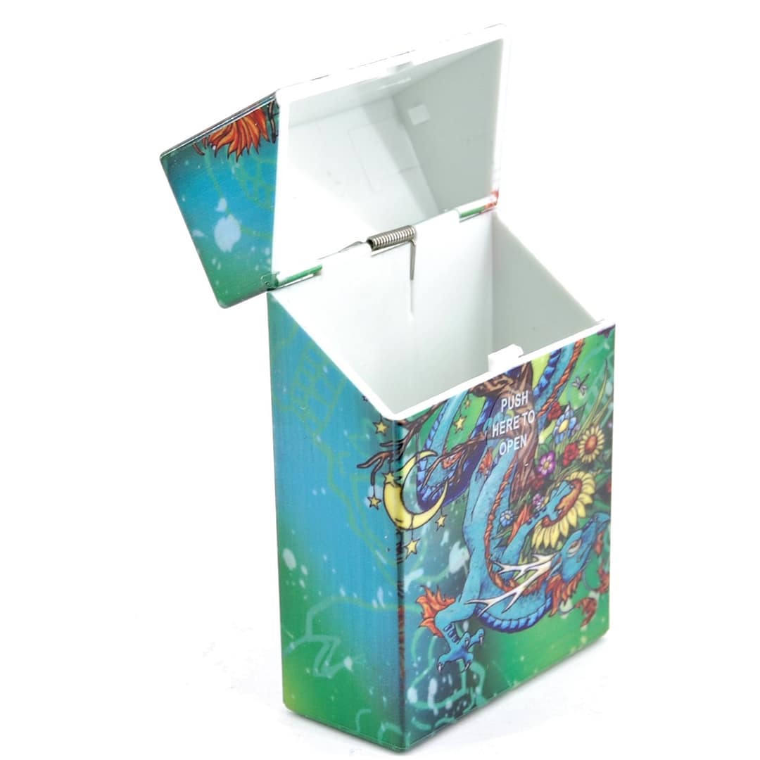 Krabička na cigarety plastová T-31-plastová-drak
