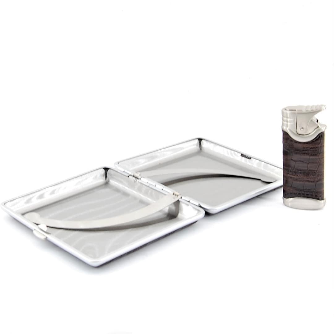 HONEST- Tabatierka, zapaľovač- Darčeková sada - MTC-266-8