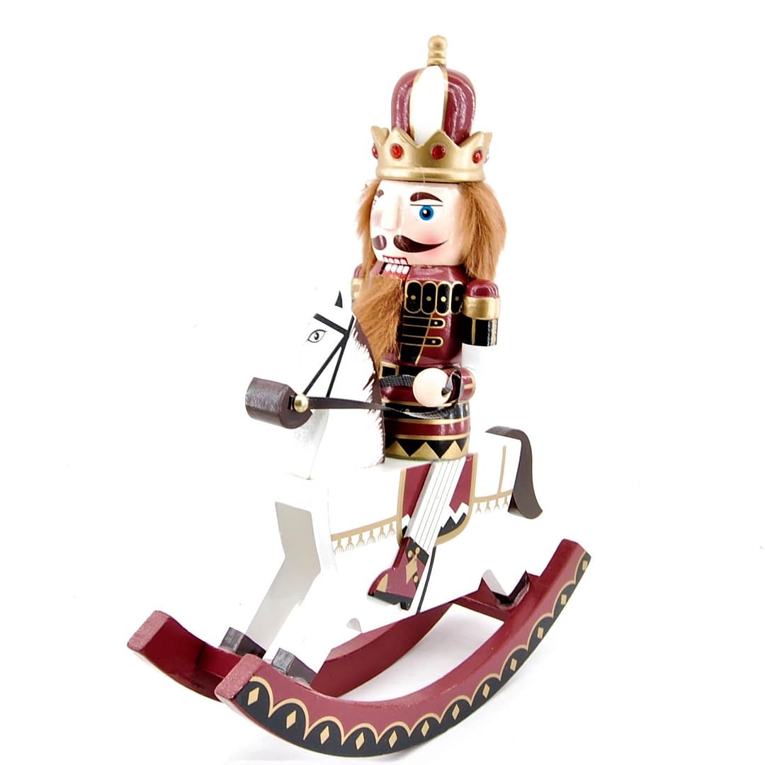 Luskáčik na koni- A802-1- Bordový