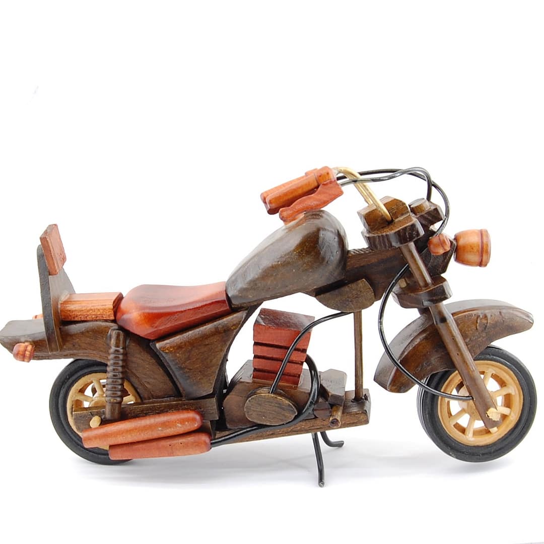 Drevený model motorky- XM-2C