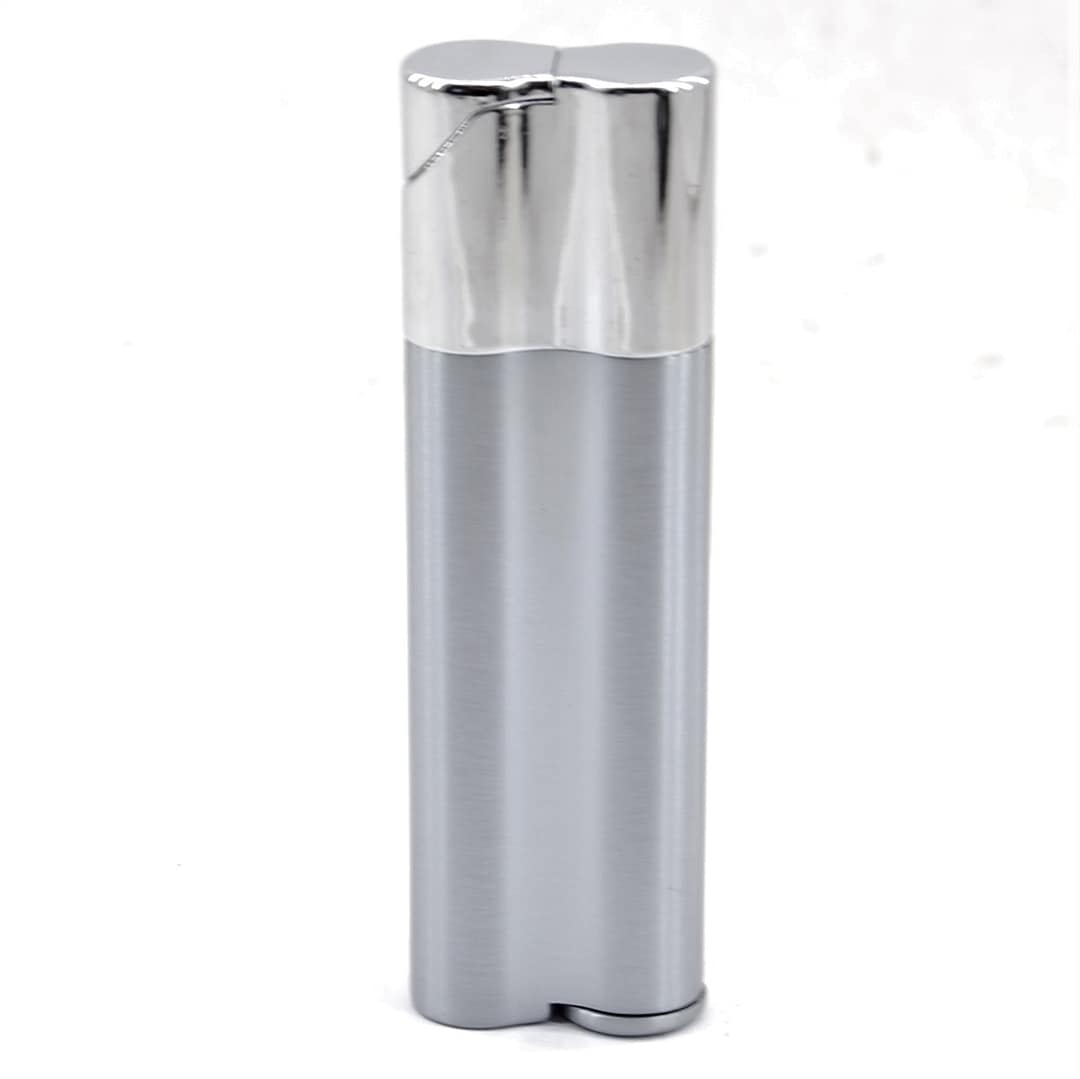 HONEST Zapaľovač+ Špička na cigarety  BCZ294-1-03-  Strieborný