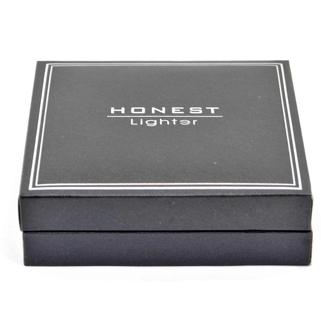 HONEST Zapaľovač BCZ096-3-2- Špirálový/Strieborný