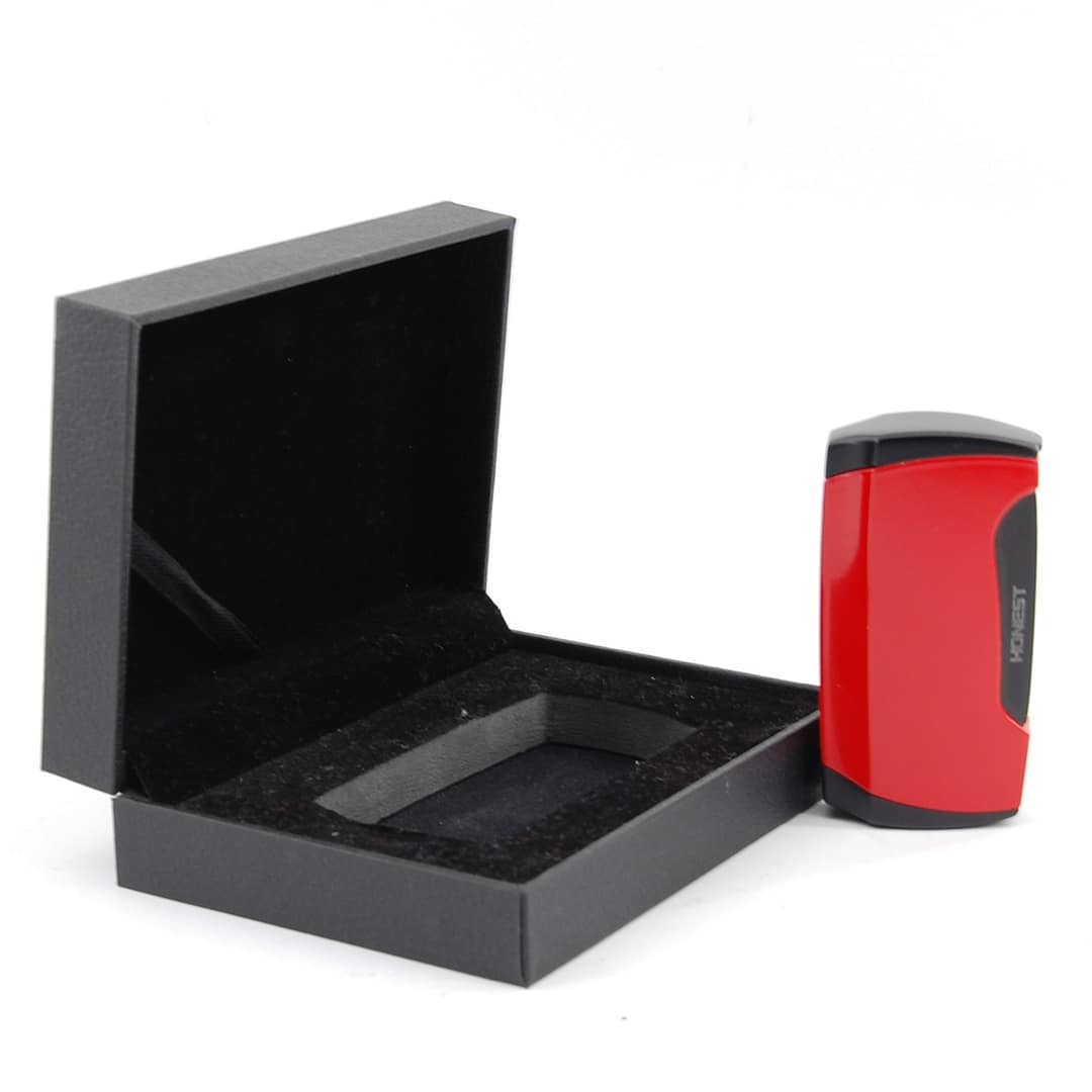 HONEST Zapaľovač BCZ3018-1-02- Cigarový/Červený