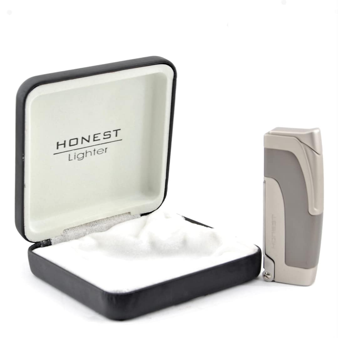 HONEST Zapaľovač  BCZ111-1-02- Tryskový/ Strieborný