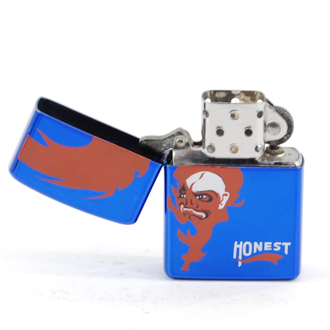 HONEST Zapaľovač BC3021-02- Benzínový/Modrý 3 HONEST Zapaľovač BC3021-02- Benzínový/Modrý