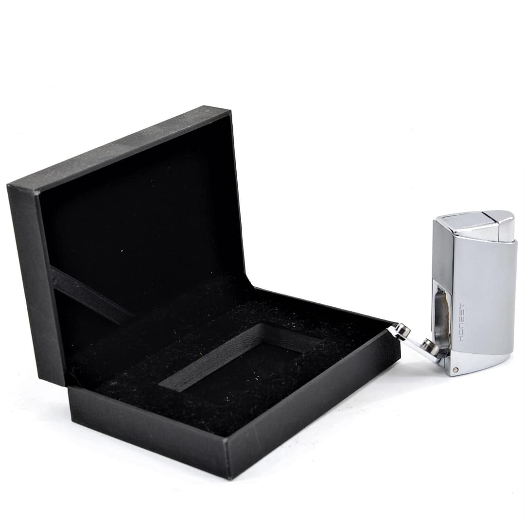 HONEST Zapaľovač  BCZ292-1-02- Cigarový/ Strieborný