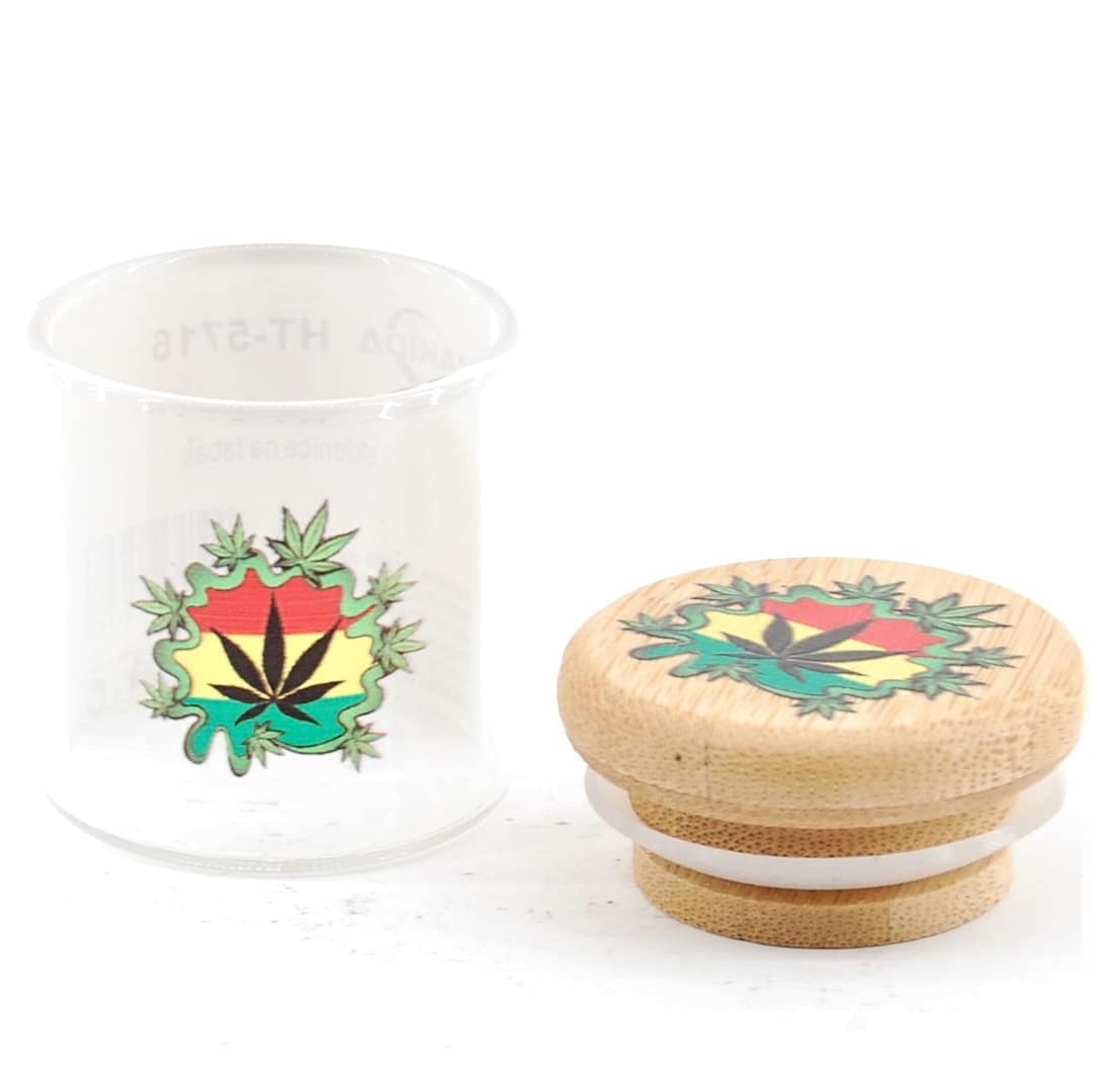 Nádoba na bylinky/sušinu  NAKIDA 68 mm- HT-5716-5- Sklo