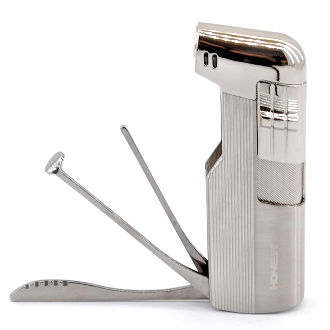 HONEST Zapaľovač BC1002-1-02- Fajkový/grafitový