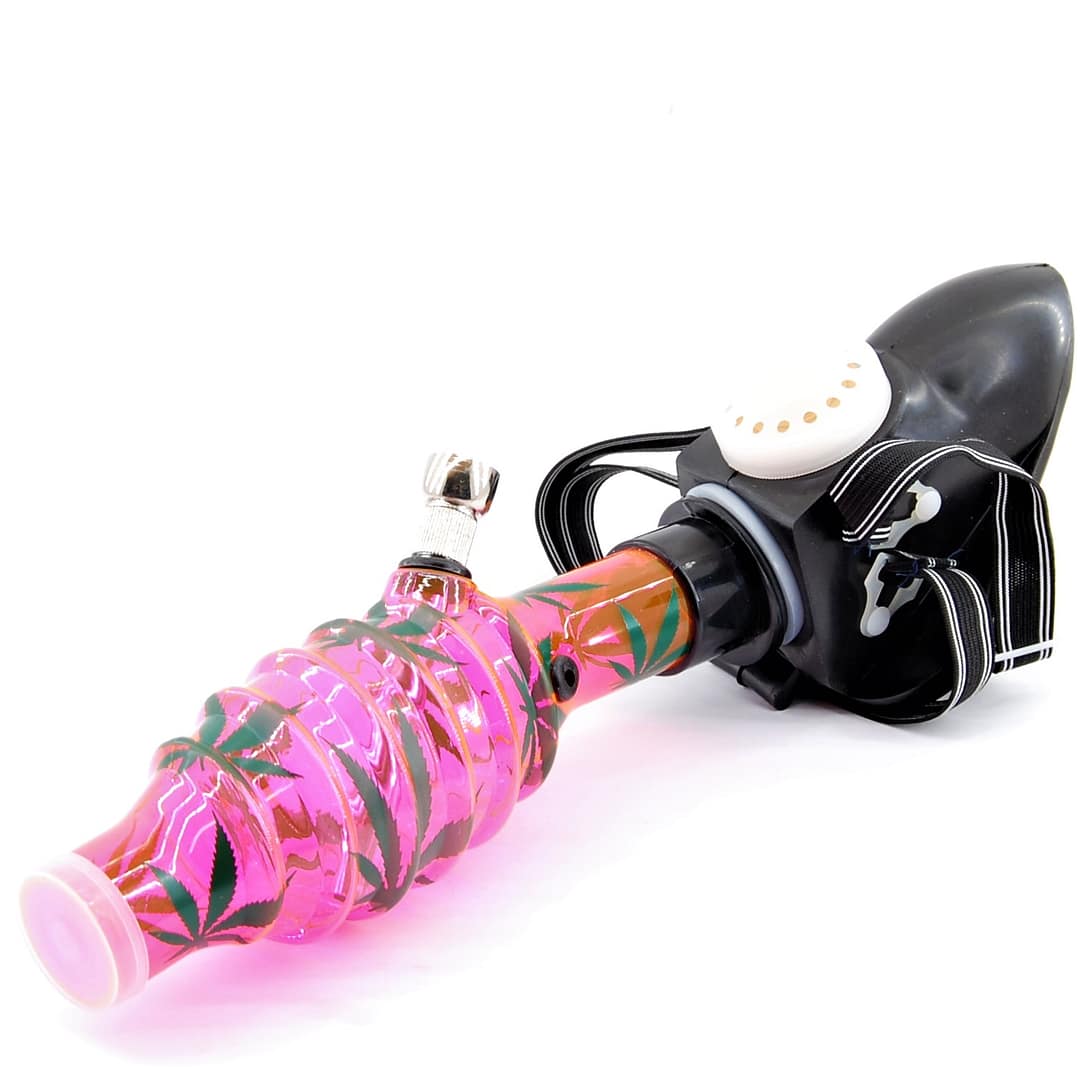 Bongo- Plynová  maska 3- Rúžová