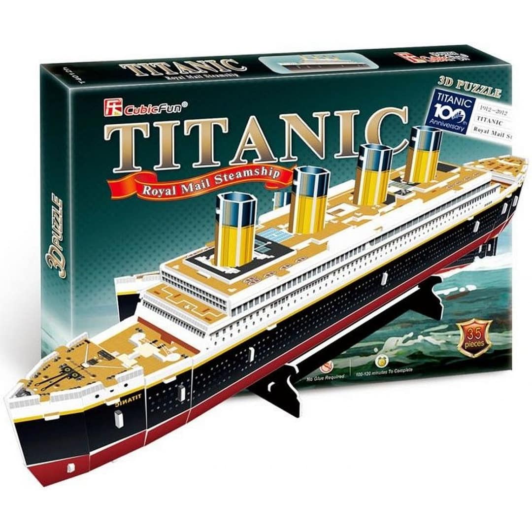 Cubicfun 3D Puzzle TITANIC- 35 dielov 1 Cubicfun 3D Puzzle TITANIC- 35 dielov