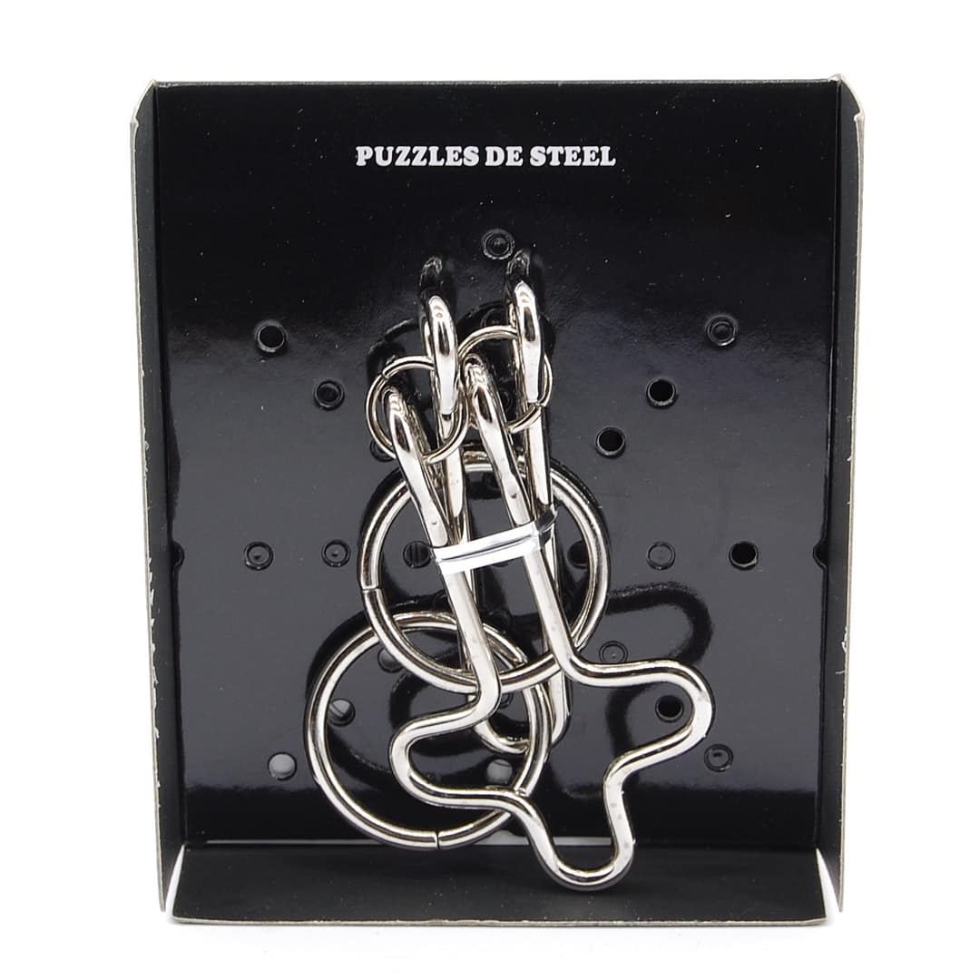 Hlavolam-  Puzzles de steel- HL-6