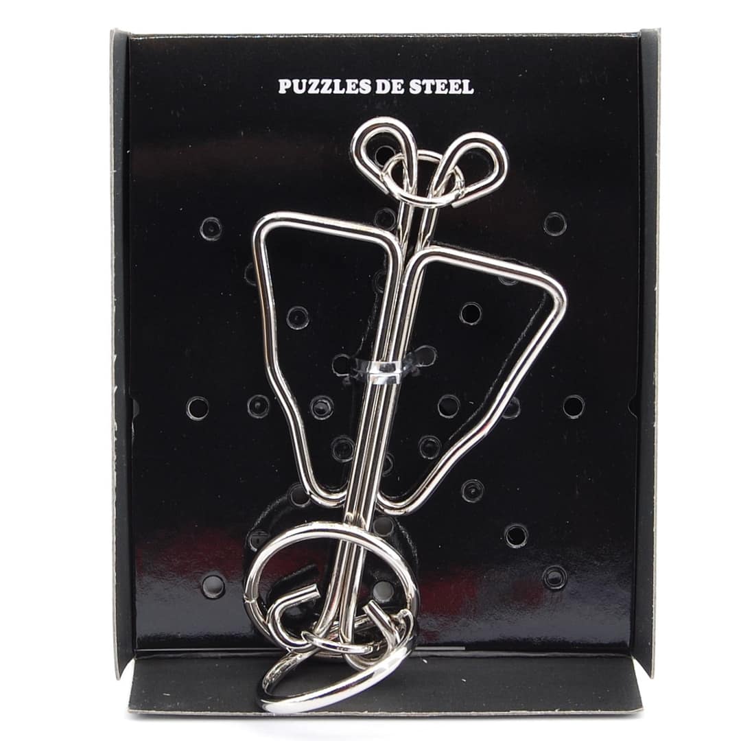 Hlavolam-  Puzzles de steel- HL-10