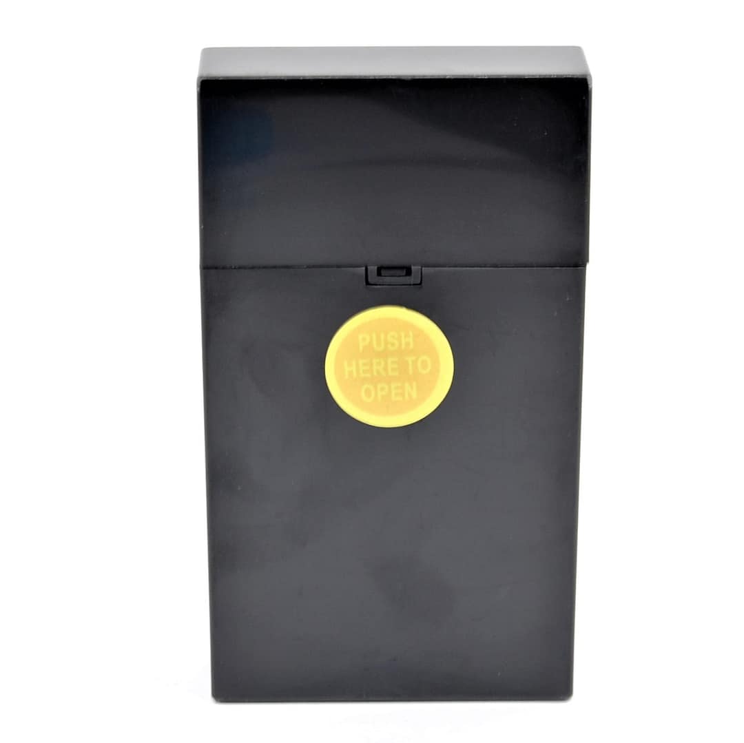 Krabička na slim cigarety Akryl- Čierna