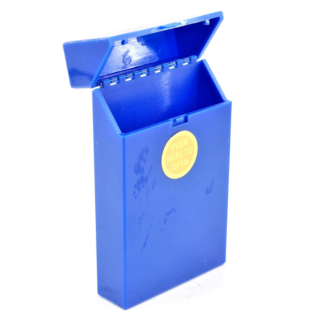 Krabička na slim cigarety Akryl- Tmavo Modrá