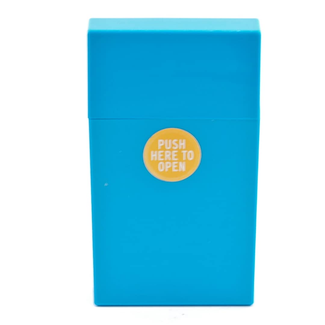 Krabička na slim cigarety Akryl- Svetlo Modrá