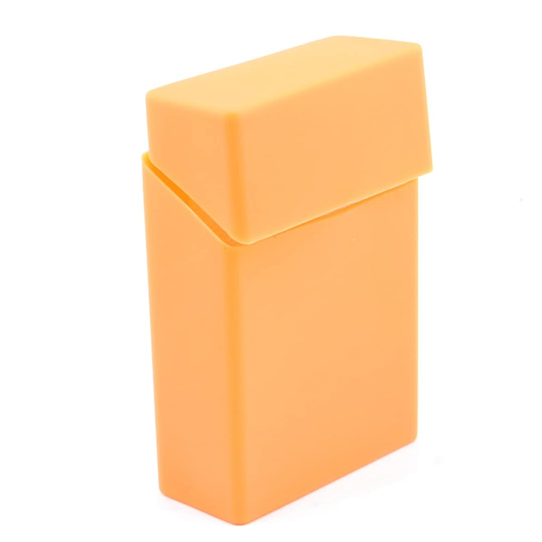 Puzdro  silikónové na cigarety- Oranžové