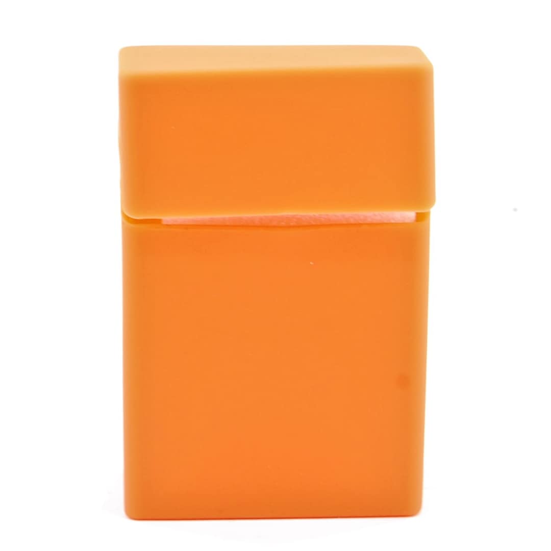 Puzdro  silikónové na cigarety- Oranžové
