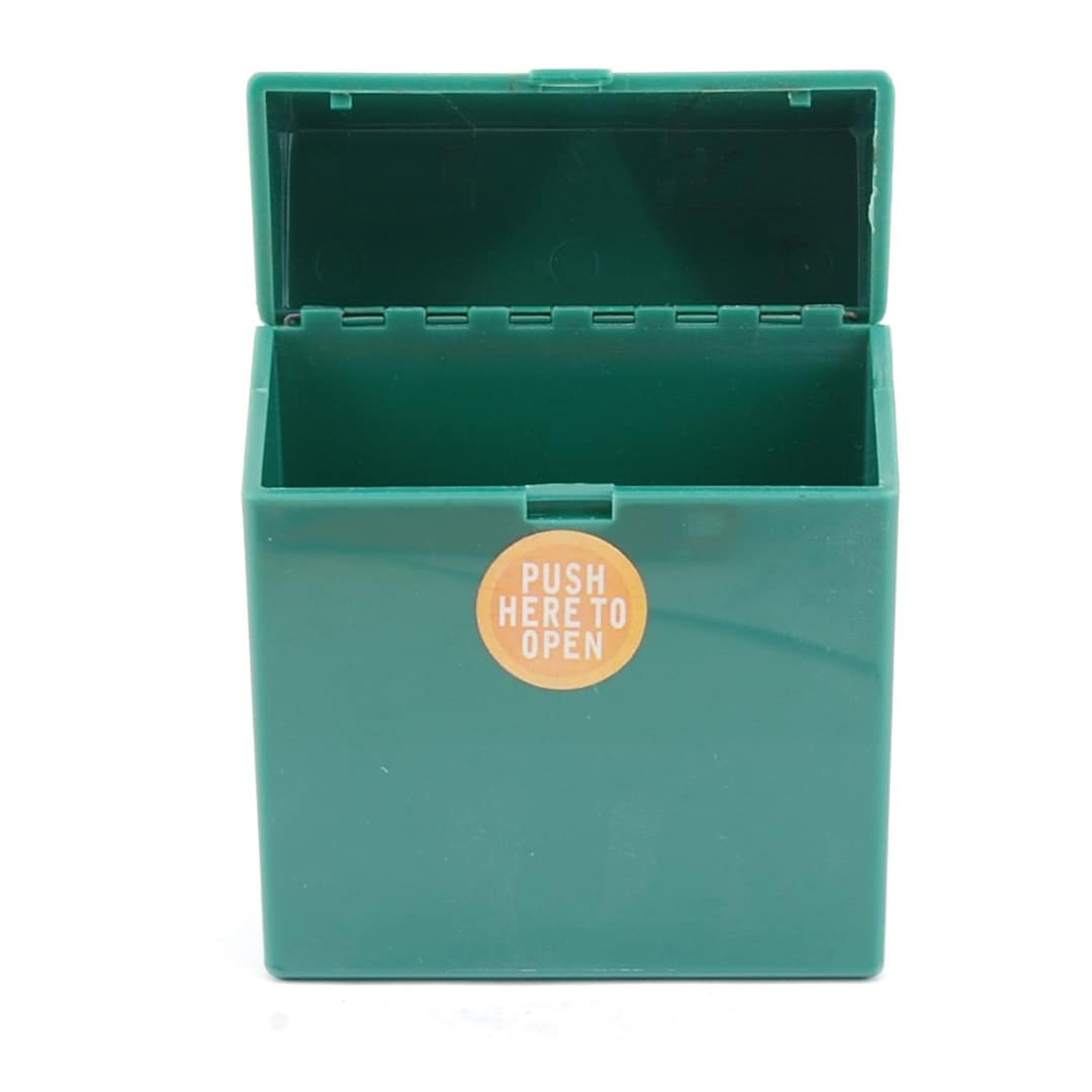 Krabička na cigarety Akryl 25 ks- Zelená